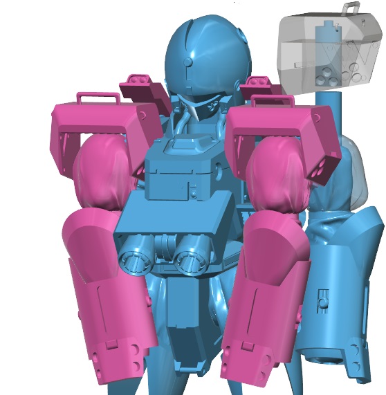 Fusion360でSATにして123DでDWGで軽量化して可動を入れてゆきますぅ～＾＾　入手できれば、、「柔軟でスムースに動かせる　Tn品番　が良い」です。腕まわりは　ボールジョイントミニ　PPCｰTn７１など。　主に腕は玉部分５㎜径、脚部は６㎜径、他を使うだけです。