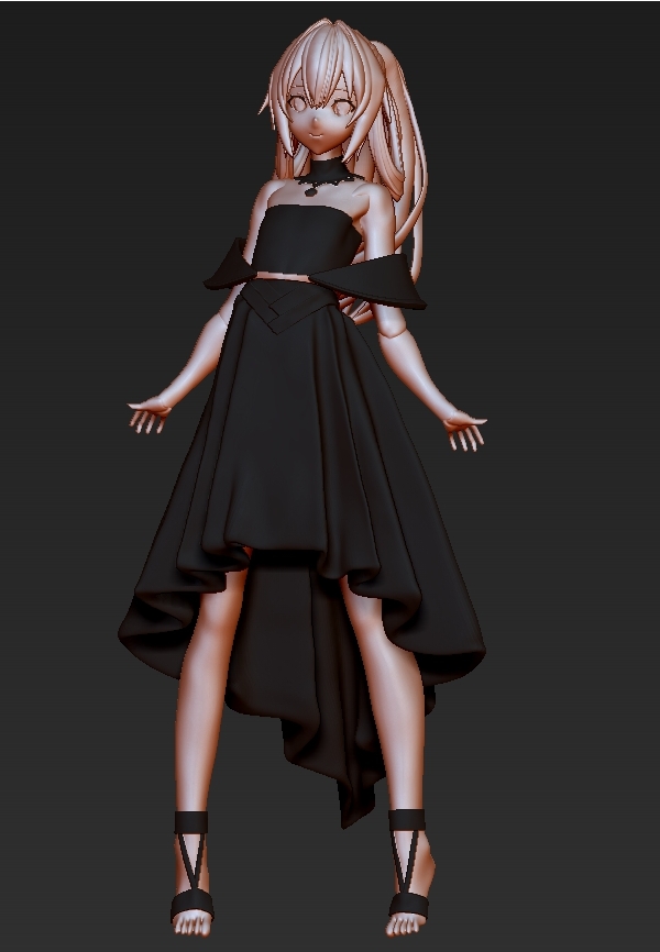 リーンほしいという声があればそのうち～　俺は全てを【パリイ】する©EARTH STAR Entertainment . All Rights Reserved.のリーンを、ドレス・白水着・冒険者バージョンで作り溜め～♬