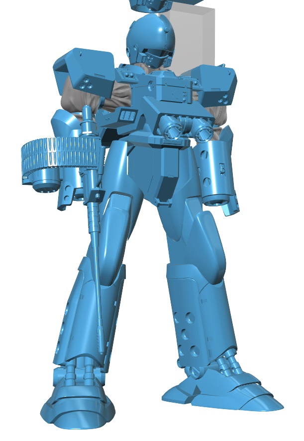 Fusion360でSATにして123DでDWGで軽量化して可動を入れてゆきますぅ～＾＾