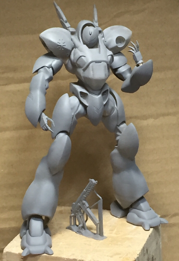 パトレイバーより　UHU ウーフ－ｃ３AFA 10月１７～１８日　限定　72scale ふる可動 　１万円キット　光３Ｄプリンター出力キット　世界初キットかな　ワールドプレミア　
