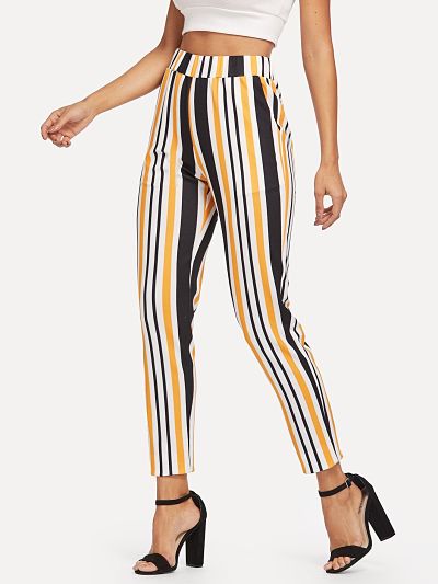 pantalon mujer a rayas, pantalon mujer primavera, outfits primavera, donde comprar ropa original y economica,