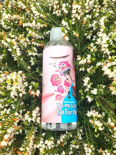 blog de belleza para mujeres mayores de 40, cuarenta y algo, reseña tonico de frutas de elizavecca, reseña hell pore clean up aha fruit toner elizavecca, productos de elizavecca, cosmetica coreana españa, blogger belleza españa