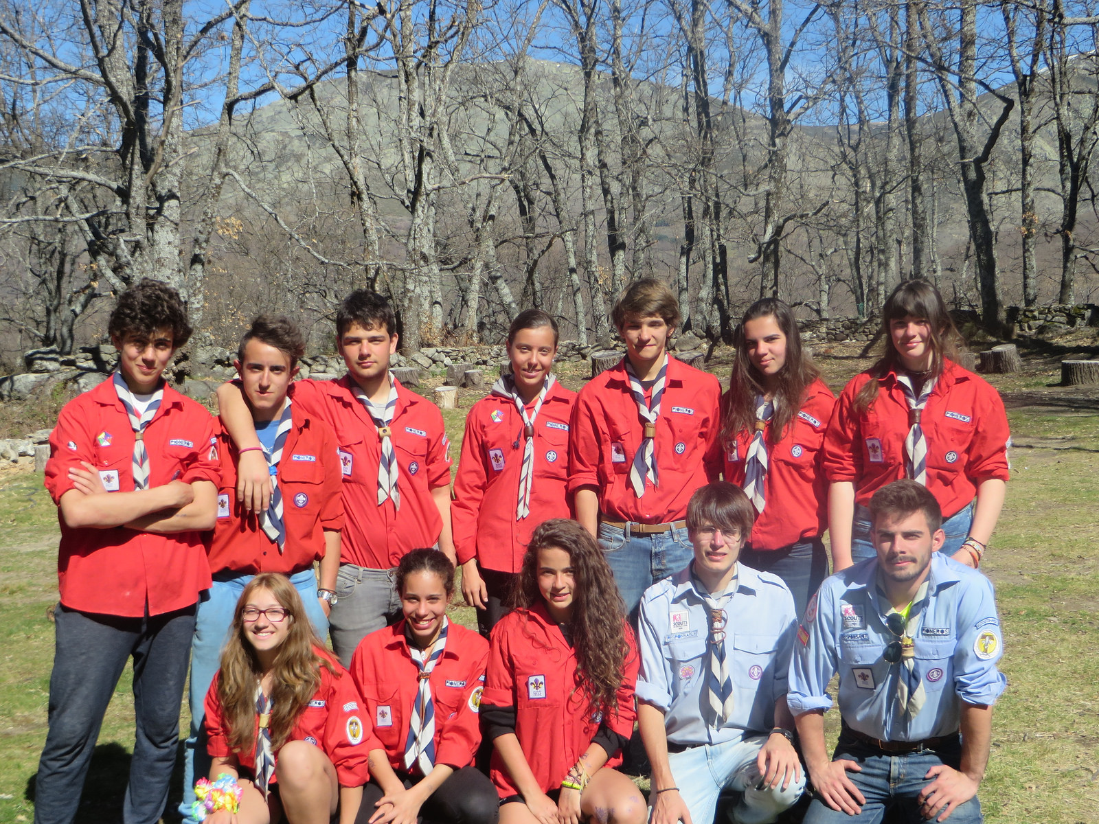 Los Pioneros  del Grupo Scout San Antonio