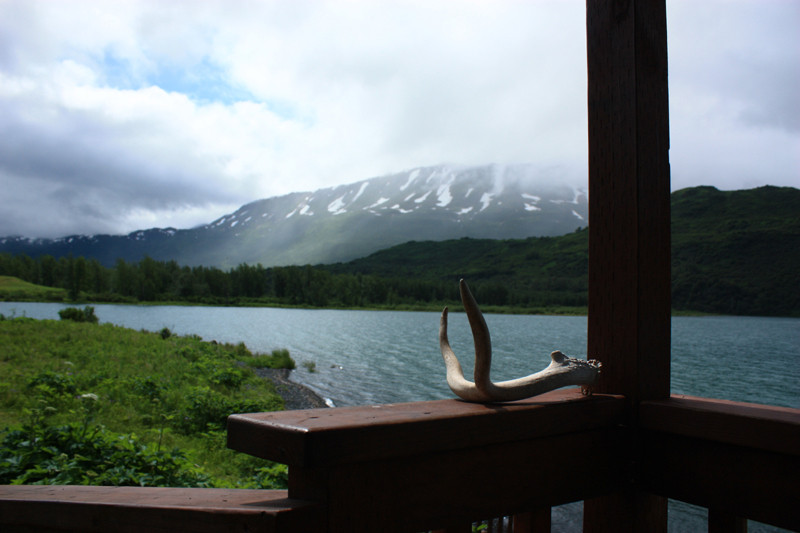 Ile Kodiak - Uganik Lake vue de la cabane