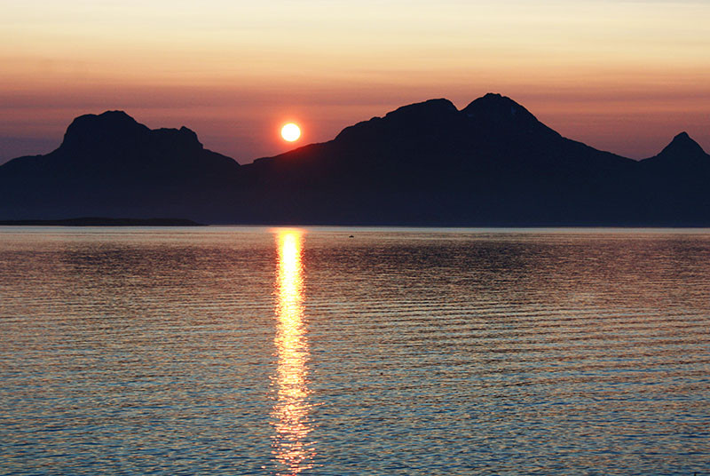 Soleil de minuit - Bodo - Norvège