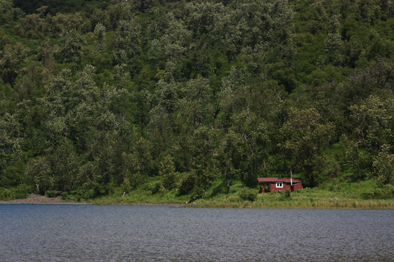 Ile Kodiak - La cabane à Uganik Lake