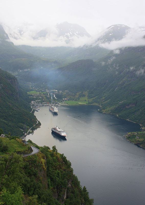 Geirangerfjord -Norvège