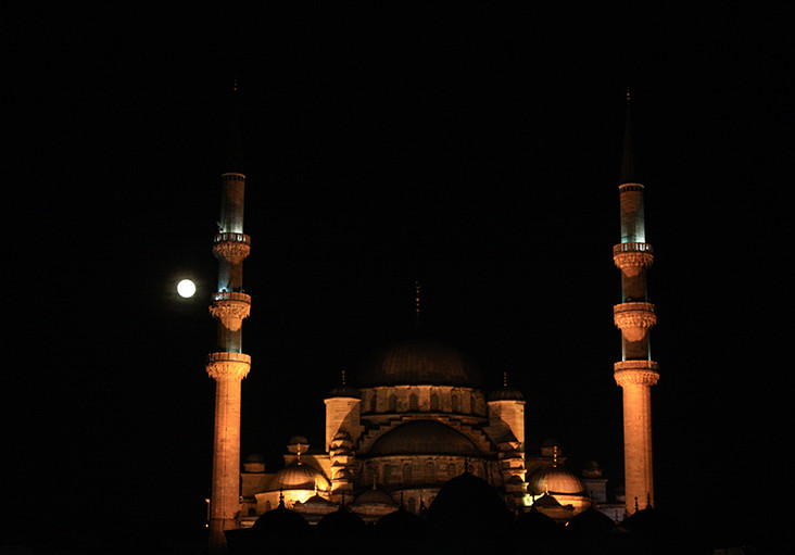 Sainte Sophie la nuit - Istanbul - Turquie