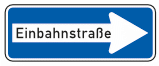 Einbahnstraße