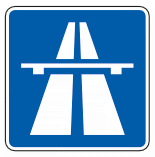 Beginn der Autobahn