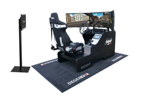 Moderne Fahrsimulatoren helfen dir die Fahrstunden zu meistern.