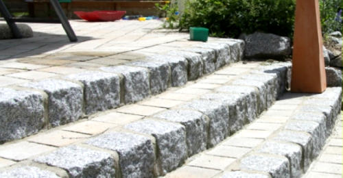 Granit-Treppengestaltung