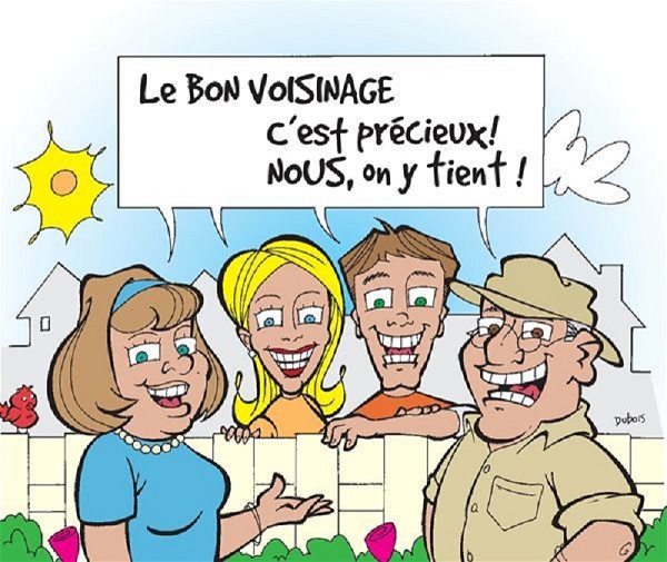 Allez, on reparle des règles à respecter pour entretenir de bonnes relations de voisinage
