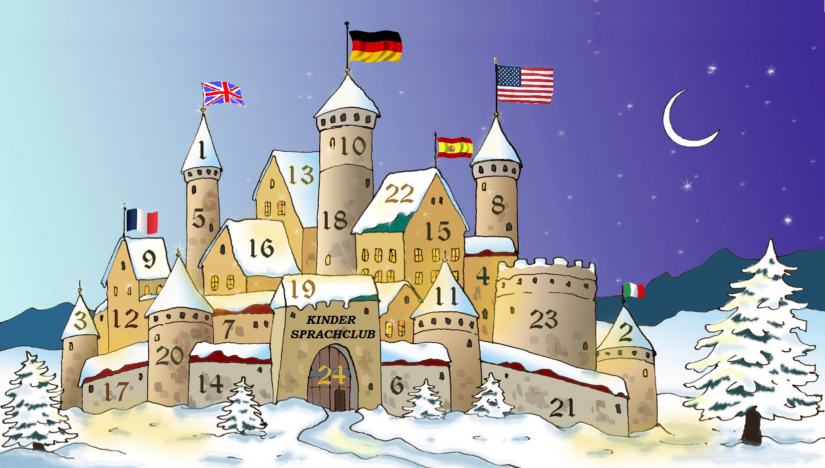 Angebote zu Weihnachten Kinder lernen Sprachen in Berlin Karlsruhe