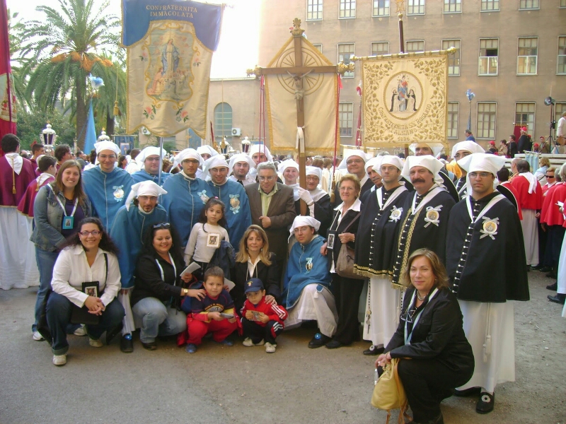 Incontro delle Confraternite Mariane a Pompei