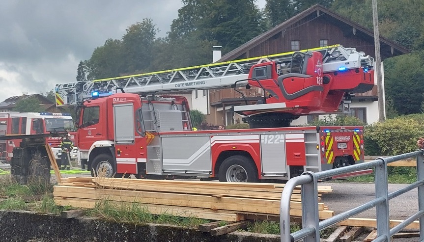 Einsatzübung in Lochen