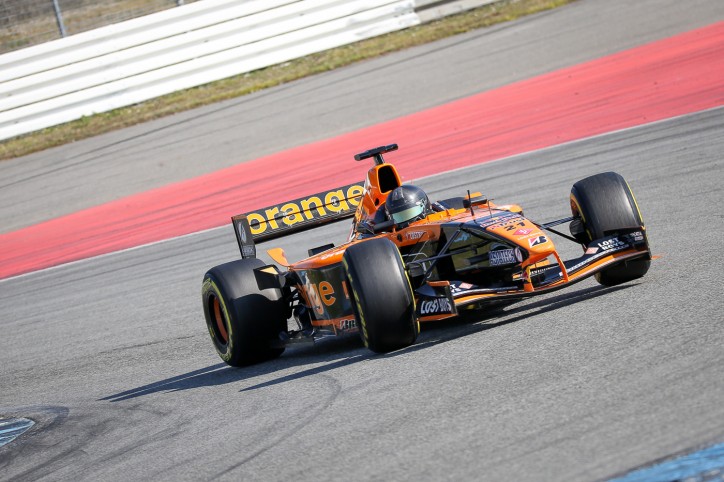 With Our New Arrows A22 in Hockenheim!