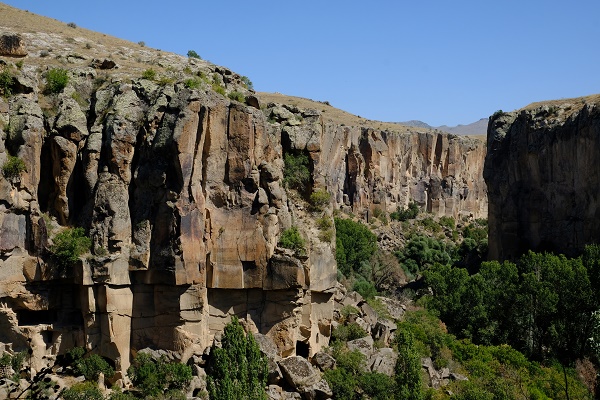 Basaltsäulen im Ihalara-Tal 