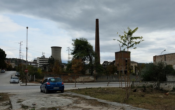 Industrieruine bei Kuçova
