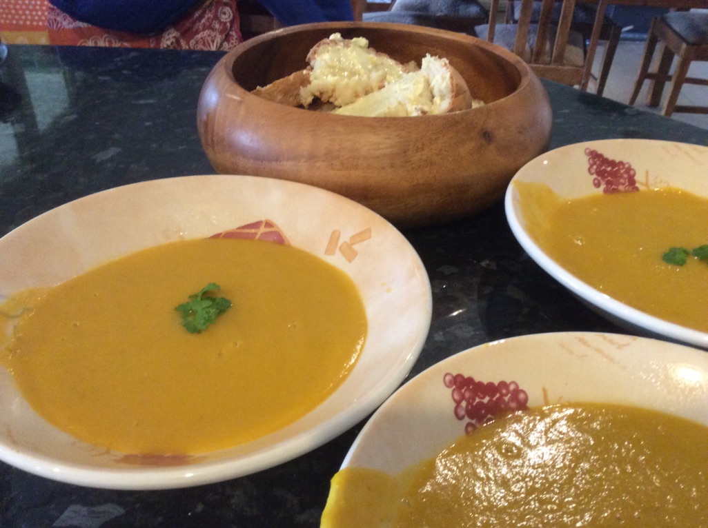 Coconut and Sweet Potato Soup