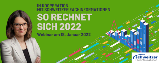 Ankuendigung Webinar für Rechtsanwälte zum Thema Controlling und Strategie für die Anwaltskanzlei in 2022 mit Schweitzer Fachinformationen