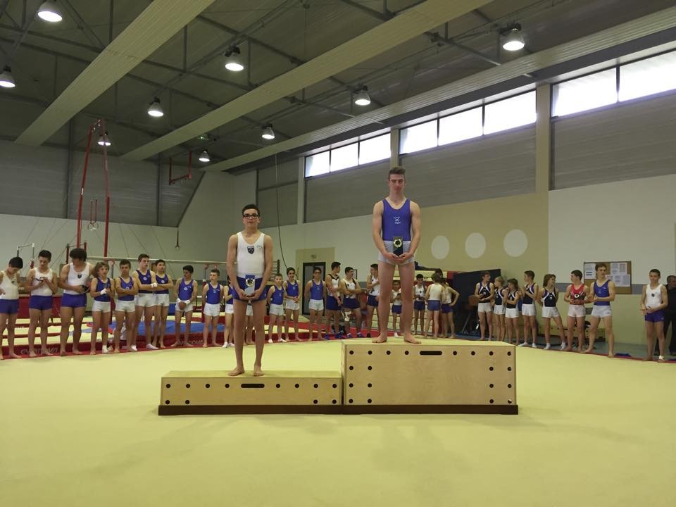 Podium Pupilles 2: 1er Eric Lamburre Croisés de Bayonne, 2ème Roman Herrero Jeanne d'Arc de Dax