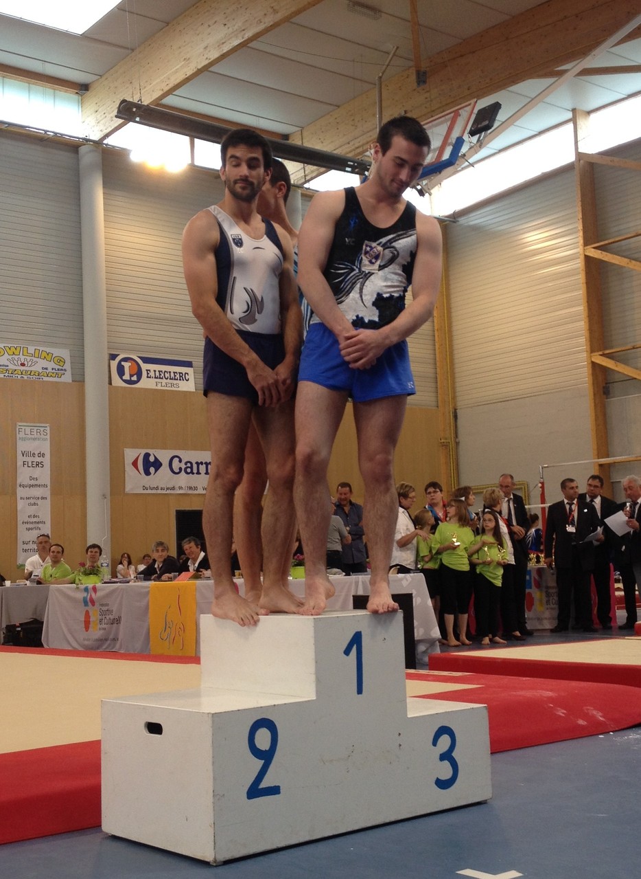 Podium Saut Honneur: 1er Mathieu Vidot JADAX