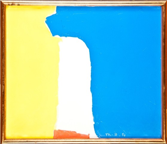 Untitled, 1991, 48 x 56 cm Oil on canvas