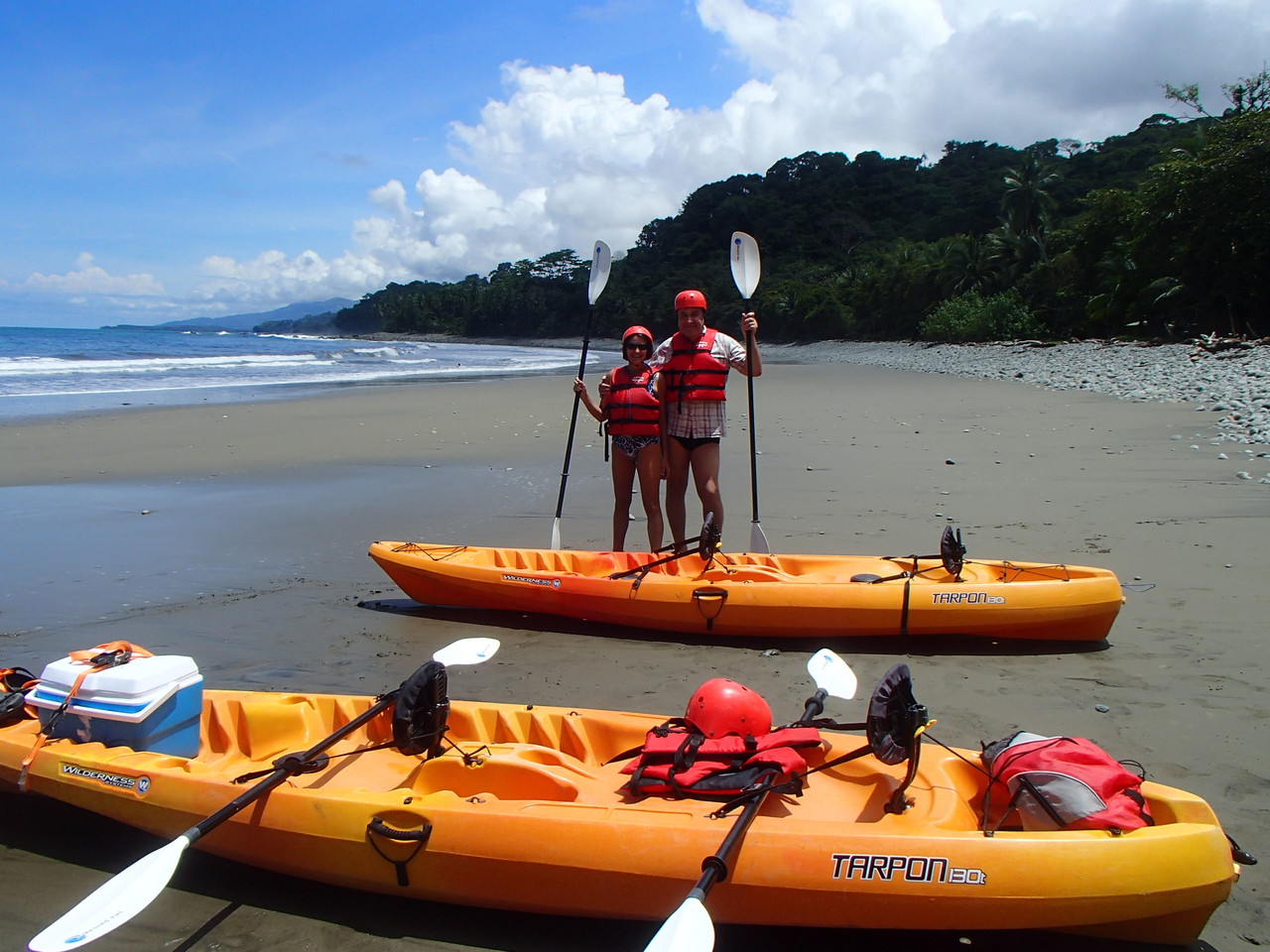 Bahía Ballena kayaks 