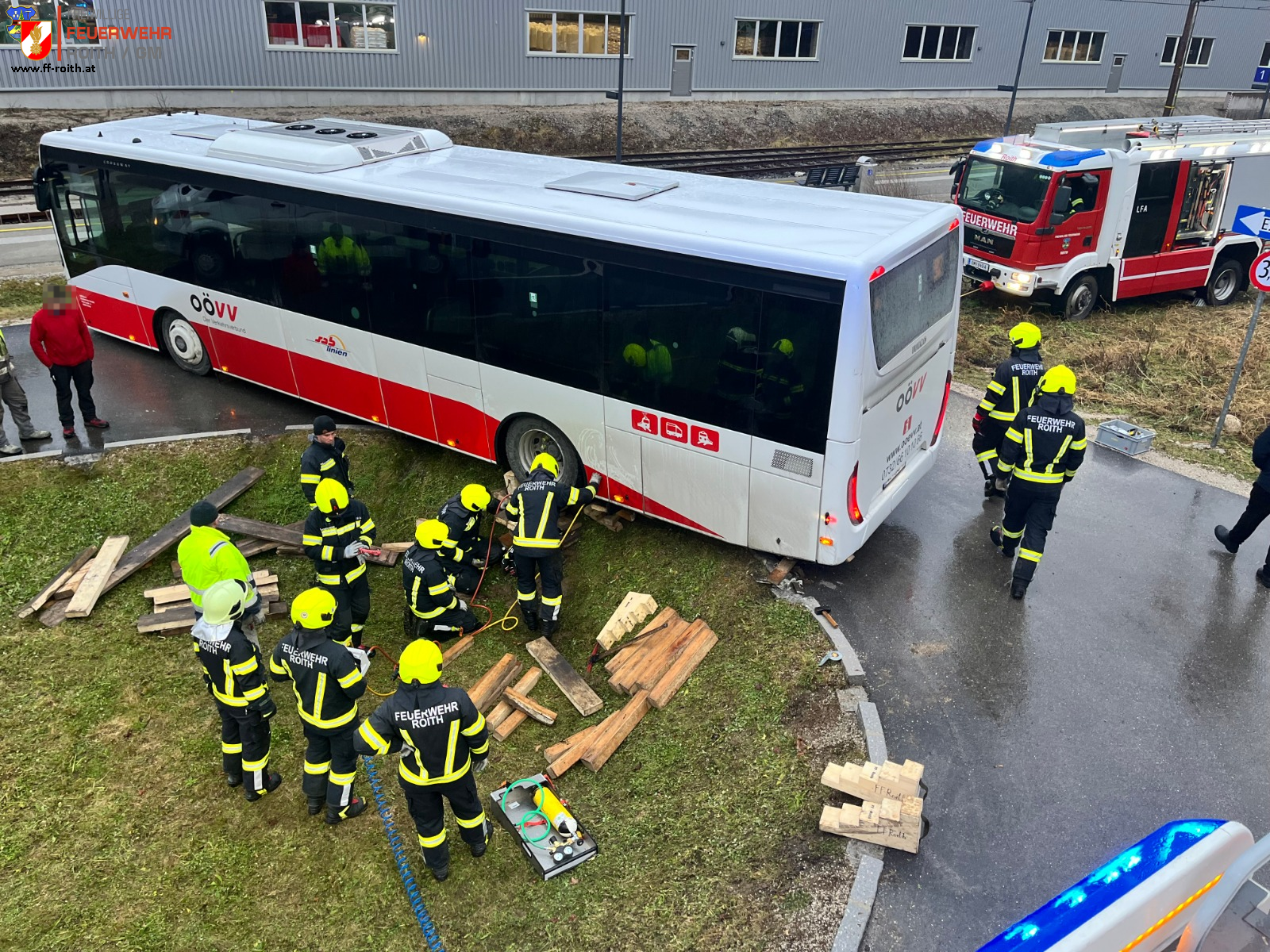Bergung Autobus, 31.01.2025