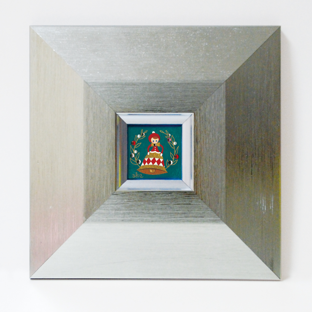 『はじまり　はじまり』2017年トイレに飾る絵展出展作品