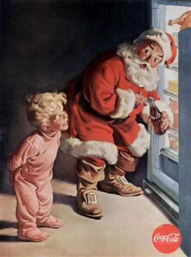 Babbo Natale Nella Publicita Della Coca Cola Santonatale Jimdopage