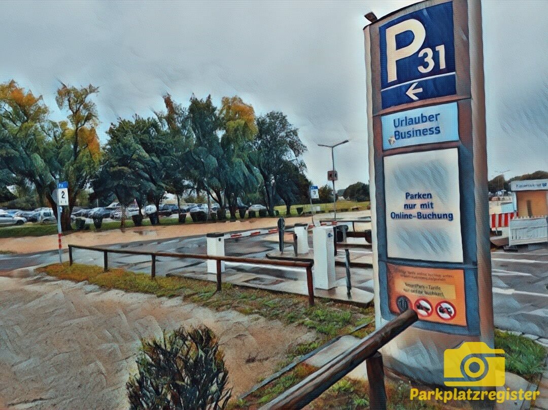 Flughafen Nürnberg - Urlauber-parken P31 www.parken-flughafen-vergleich.de