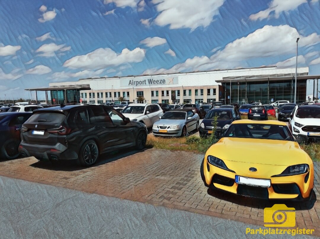 (NRN) P1 Parkplatz ️ Weeze 5 Euro / Tag - Günstig parken