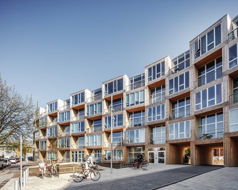 Palazzo a scacchiera a Copenaghen (alloggi sociali)