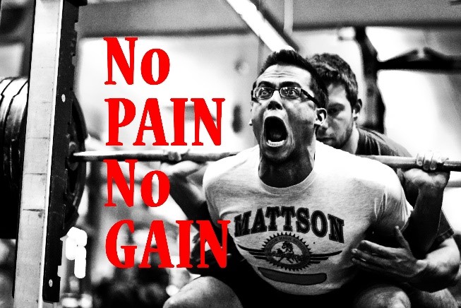 使えるフレーズ No Pain No Gain Vossナチュラル英会話 公式ホームページ 使えるフレーズ No Pain No Gain Vossナチュラル英会話 公式ホームページ