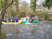 abordage rafting