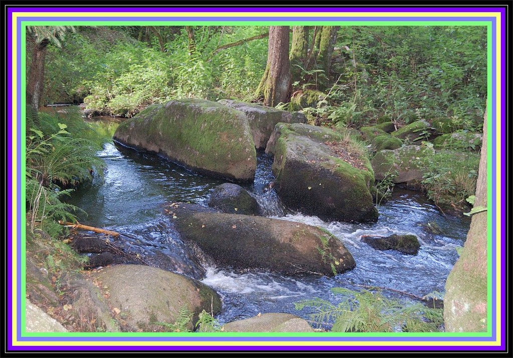 "Das ist hier so felsig und das viele Wasser............"