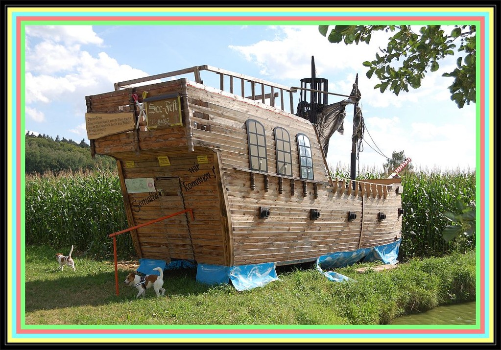 Fritz : "Ich bin der Kapitän Jack Sparrow, und das ist mein Schiff!"