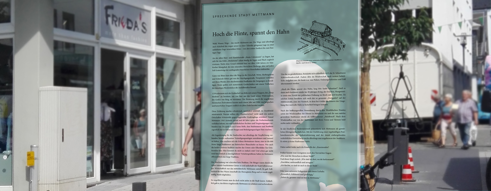 Elberfelder Tor Sprechende Stadt Mettmann