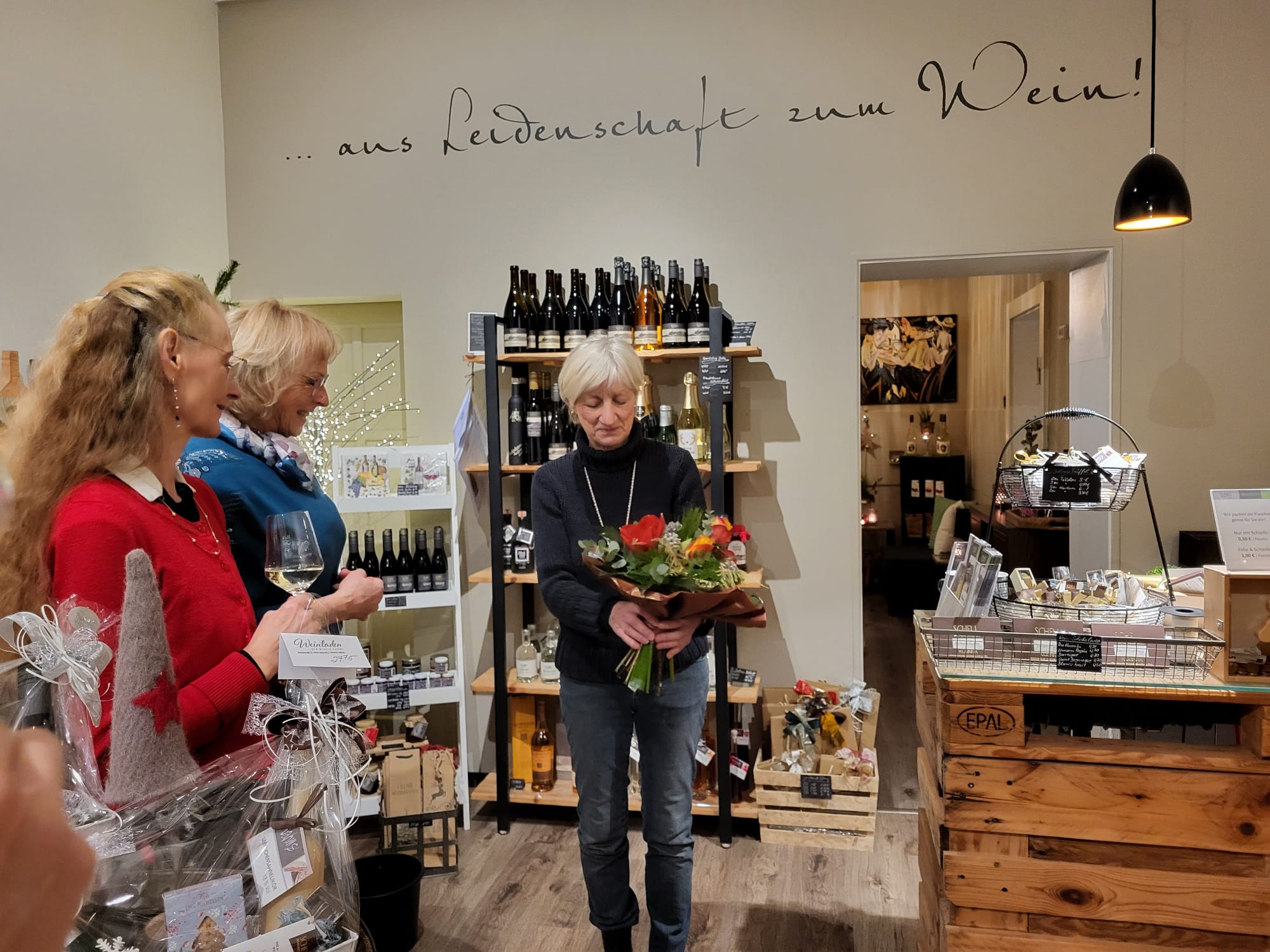 In der Weingalerie bei Jutta Schmid
