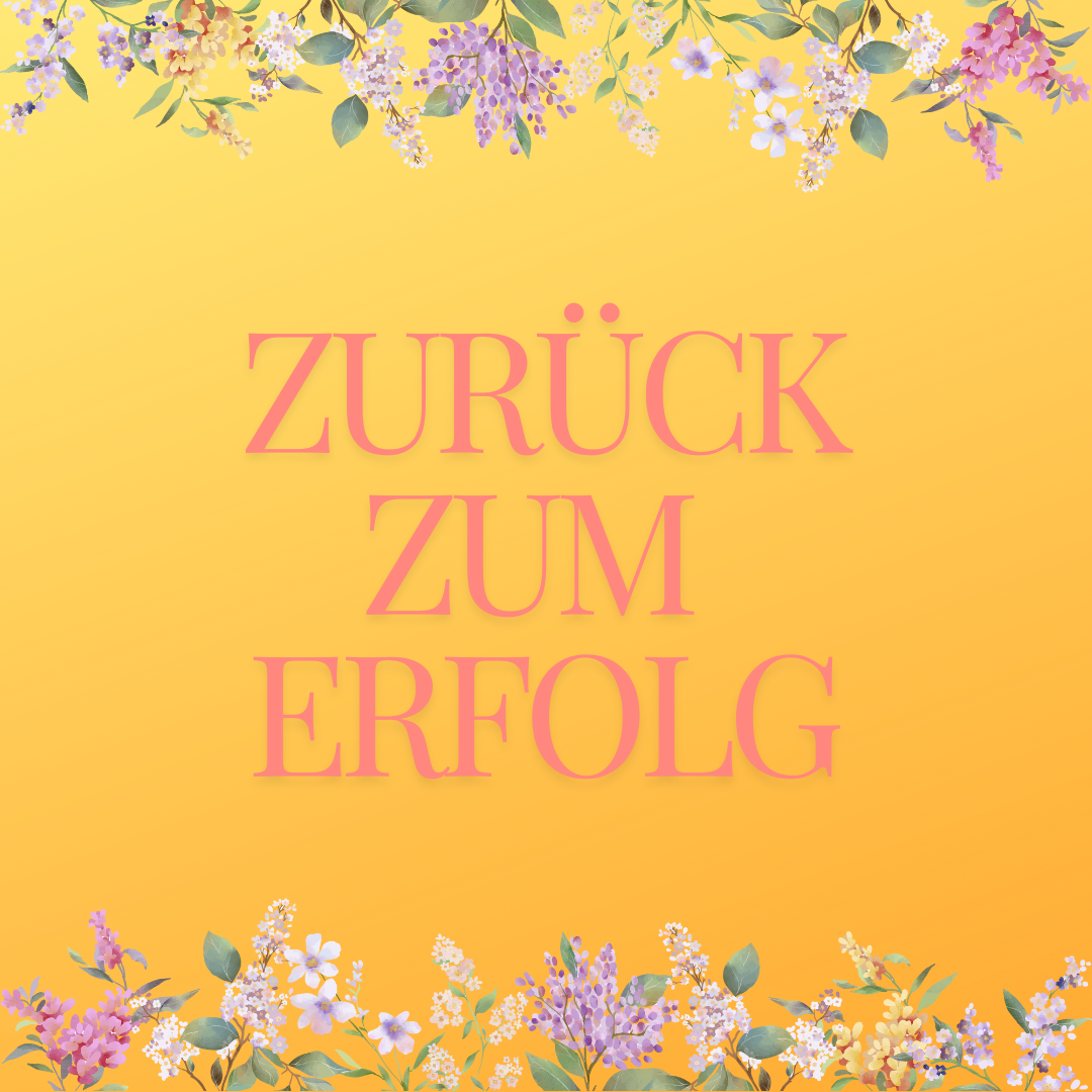 Zurück zum Erfolg