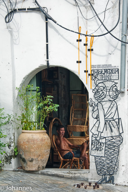 Iron Street Art - Penang George Town
