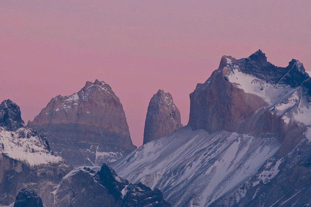 Sonnenaufgang im Paine Nationalpark - Patagonien