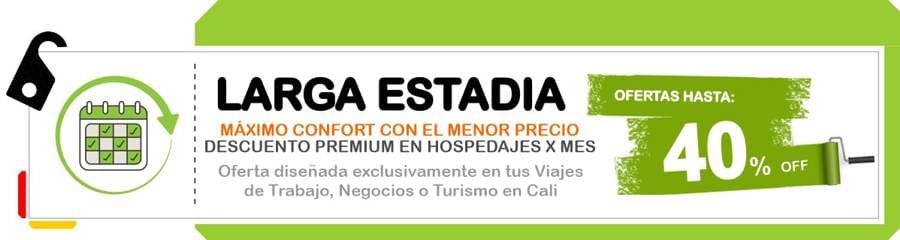 hotel larga estadia Cali
