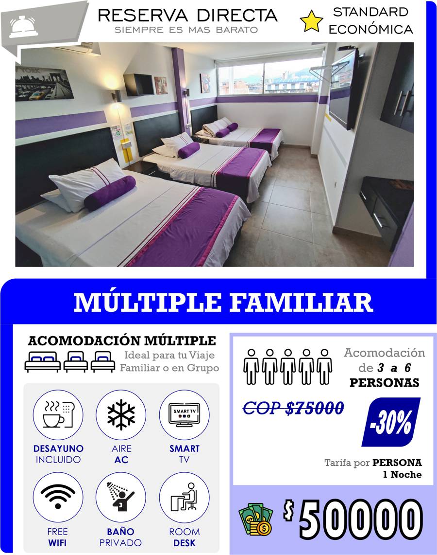 hotel para grupos en cali