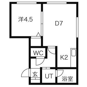 ≫札幌市北区北21条西2-1-8(シャトーN21