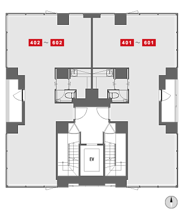 4-6F-高層棟-オフィス