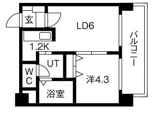 ≫札幌市北区北20条西7-1-32(フランセジュール北20条