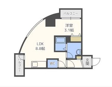 ≫北海道札幌市東区北8条東1-2-6（レジデンスタワー札幌